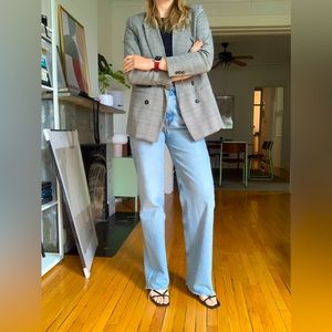 Straight leg pull and bear jeans light wash denim US 6 EU 38 tall long legs